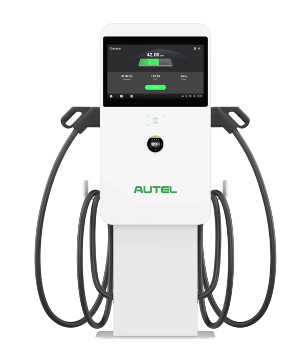AUTEL MAXICHARGER DC COMPACT MAX 47KW - CARICA SIMULTANEA 2 VEICOLI - STAND MOBILE Su ordinazione
